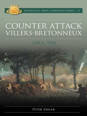 cover image of Counter Attack Villers-Bretonneux--April 1918